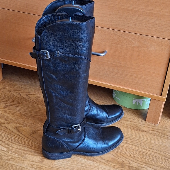 Frye Shoes - Frye Black Heeled Boots